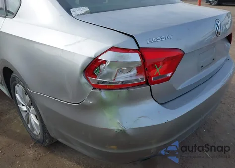 2012 Volkswagen Passat 2.5L S from USA, damaged, VIN 1VWAH7A39CC027423